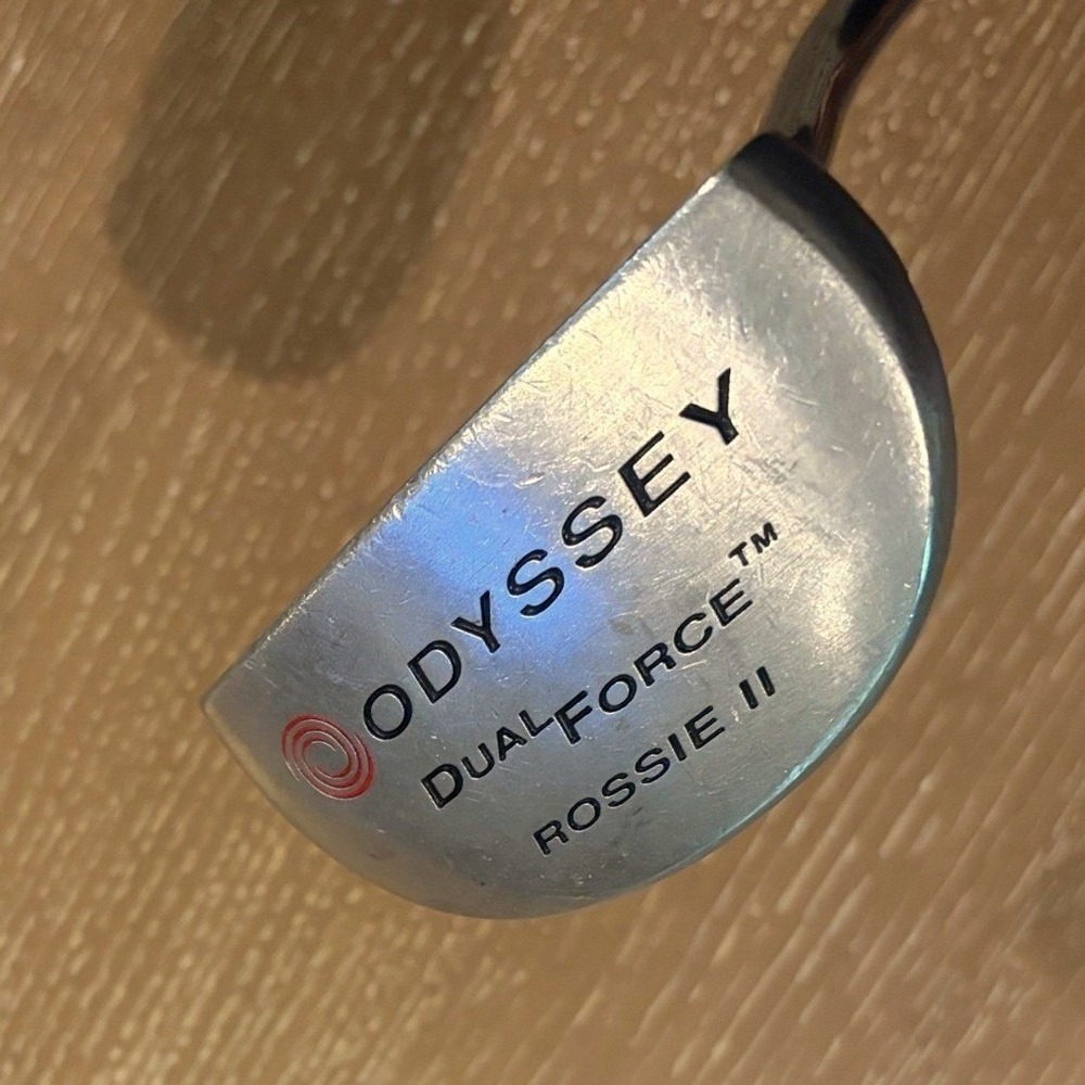 Odyssey Dual Force Rossie II Putter RH Steel Shaft Mallet Golf Club 35 Inch